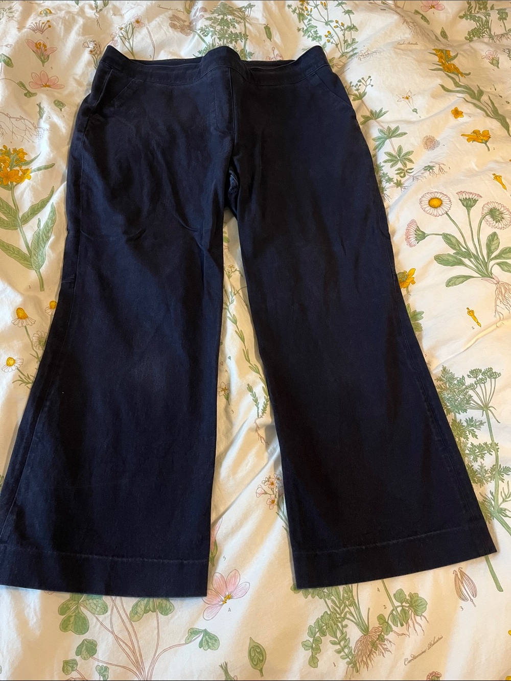 SPANX Navy On the Go Kick Flare